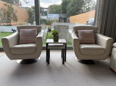 Leather Swivel Chairs