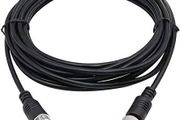 10M Car Video 4-Pin Aviation Extension Cable Waterproof Shockproof for CCTV Rearview Camera Truck Trailer Camper Bus Motorhome Vehicle Backup System