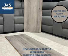 New 12MM High Gloss Flooring