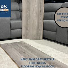 New 12MM High Gloss Flooring