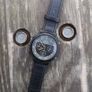 Seiko Black Giugiaro Alien 'Ripley' Chronograph 7A28-7000 Gents Watch 1st Edition circa 1986 Image 5