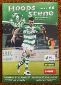 2014 Shamrock Rovers v Bray Wanderers AFC & Cobh Ramblers FC - Airtricity League Programme