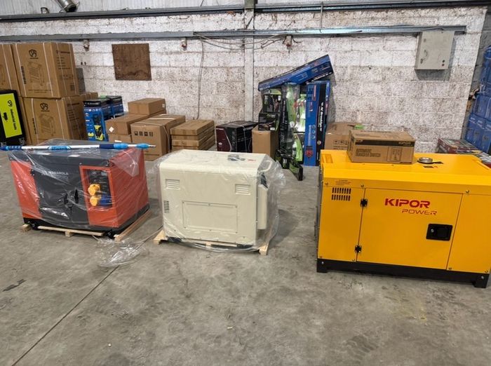 Selection Of New Diesel Generators In Stock Now