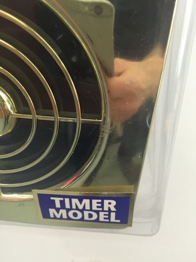 4" Brass Effect Fans Standard