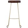 Gavin Bar Stools 2 pcs Solid Mango Wood Image 4