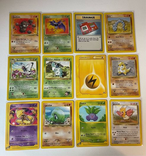 Vintage Pokemon Card Bundles 36 Cards