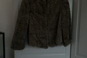 Faux fur jacket by Cynthia Vincent