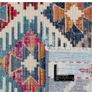 large kilim effect rug 240 x 330cm Image 2