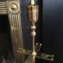 Antique Brass Fire Irons Image 3