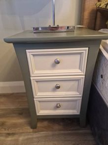 wooden bedside lockers