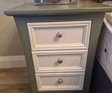 wooden bedside lockers