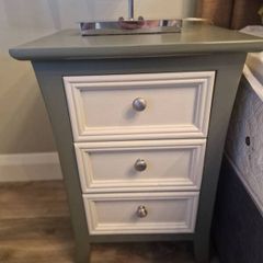 wooden bedside lockers