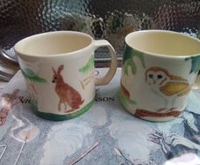 Two Cute Small Mugs