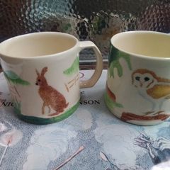 Two Cute Small Mugs