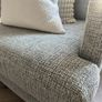 3 Seater Sofa, Armchair and Footstool Like New, Professionally Cleaned. Image 4