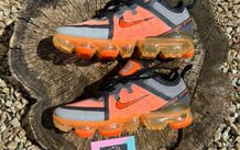 Nike Air Vapormax Grey Orange Black