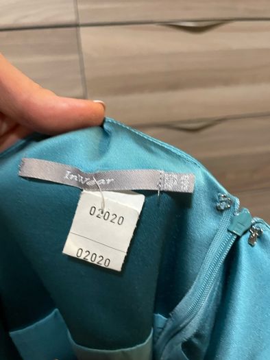 Turquoise boutique dress size 12-14