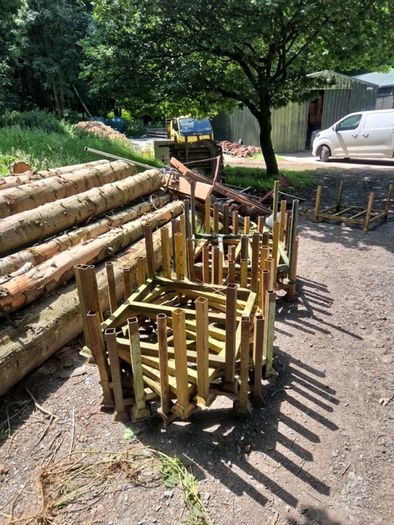 Scaffoling stillages x 16