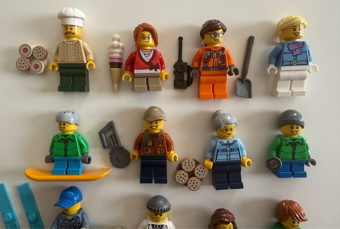 Lego City minifigures