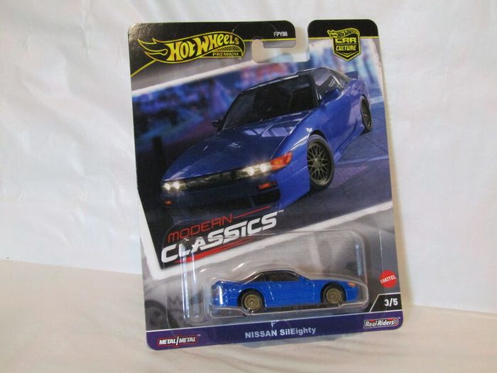 Hot Wheels Premium Car Culture Modern Classics 3/5 Nissan SilEighty Brand New Sealed