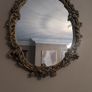 Ornate Vintage Style Gold Wall Mirror Image 3