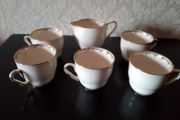 VINTAGE Arklow Pottery Cream Jug  and Coffee Cups