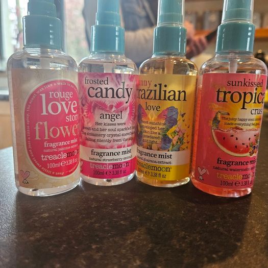Treacle Moon and Fcuk fragrance and body mist