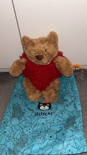 Jellycat heart bear