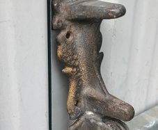 Unusual Brass Pulley