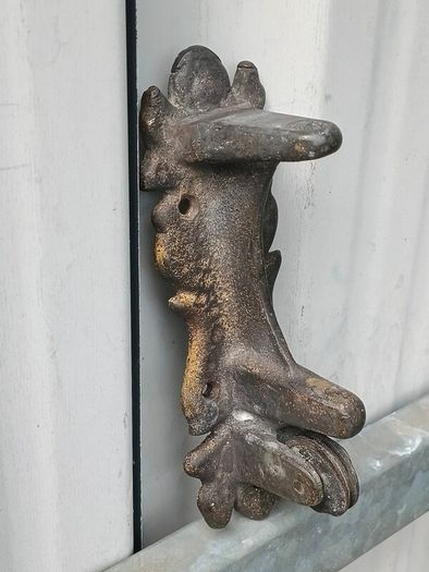 Unusual Brass Pulley