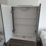 Bathroom storage with mirror Image 2