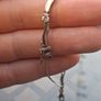 Lovely Vintage 925 Sterling Silver Women's Bracelet With Rhinestone's Image 5
