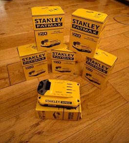 Stanley Fatmax V20 2.Ah Batteries