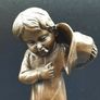 Smoking Boy With Hat - Bronze, Marble (Signed) Image 2