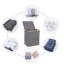 Waterproof Foldable Laundry Basket With lid With Handle Large Bamboo Dirty Clothes/Toys/Debris Multifunction Storage Basket Image 4