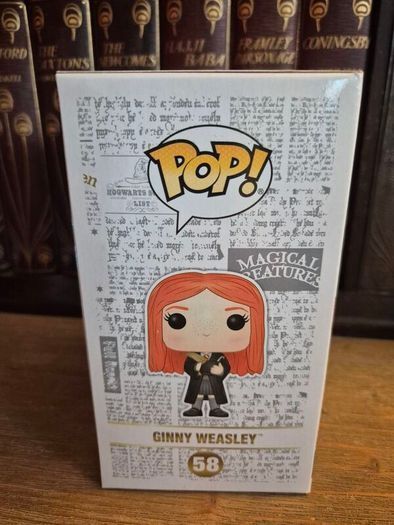 Funko Pop! Ginny Weasley 58 ,Hogwarts Uniform (Mint, Never Opened)