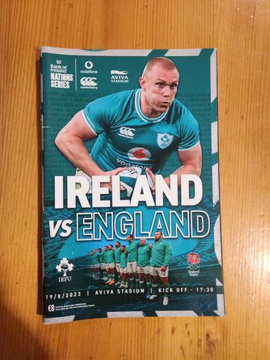 Rugby International Programs X 6.. In Very Good Condition. See Photos.