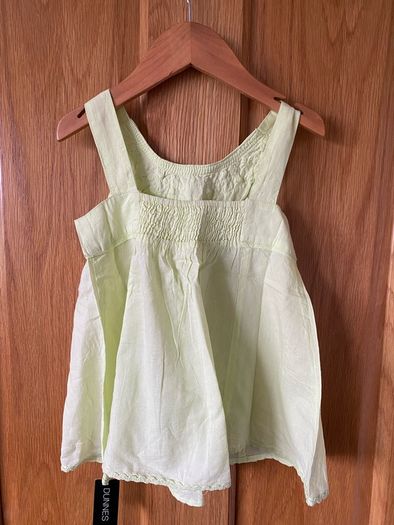 Brand new Girl's Lime Cotton Summer Dress | Size 6 years
