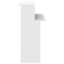 Reception Desk White 100x50x103.5 cm Image 4