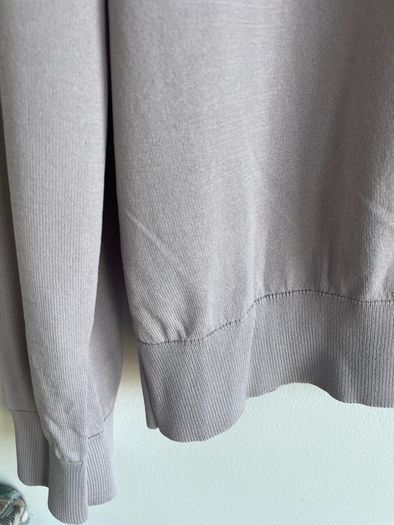 Meadows & Byrne silver turtleneck sweater size 14 to 16 - new