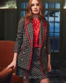 BNWT - Savida Tartan Suit Jacket UK 10