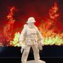 3D Printed Firefighter Figurine Image 2