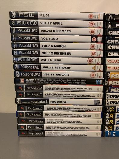 Lot Of 36 PlayStation 2 Magazine Demos