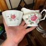 Royal Tara Fine Bone China Pink Rose Tea Set Image 4