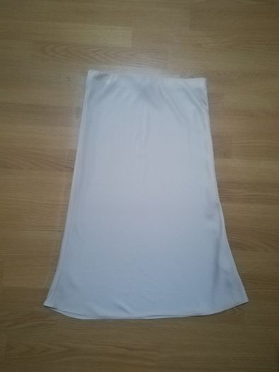 River Island midi skirt in beige color