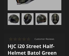 HJC i20 motorcycle helmet
