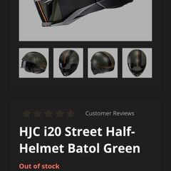 HJC i20 motorcycle helmet