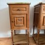 Antique bed side tables Image 4