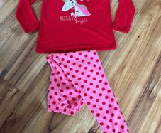 Brand new! Tags removed fleece pyjamas 26" waist or age 10-12