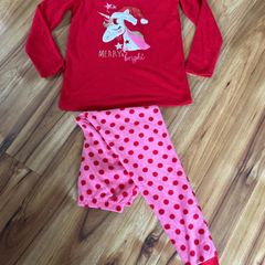 Brand new! Tags removed fleece pyjamas 26" waist or age 10-12